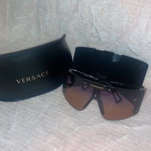 VERSACE SHIELD SUNGLASSES